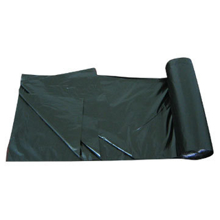 LDPE Black Star Seal Heavy Duty Plastic Roll Bag