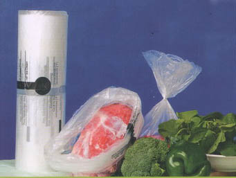 HDPE Transparent Printed Plastic Food Bag