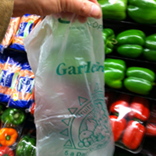 HDPE Transparent Plastic Printed Roll Bag
