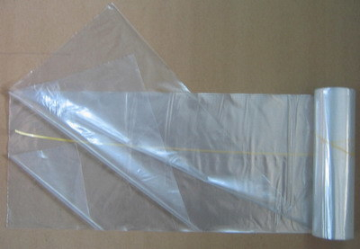 LDPE Transparent Star Seal Roll Packed Plastic Garbage Bag