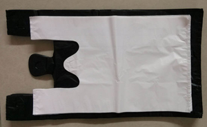 HDPE Plain Plastic Vest Carrier Bag