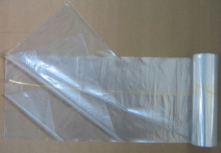 LDPE Transparent Star Seal Roll Packed Plastic Can Liner