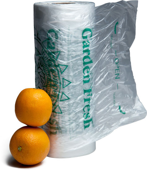 HDPE Transparent Plastic Vegetable Bag