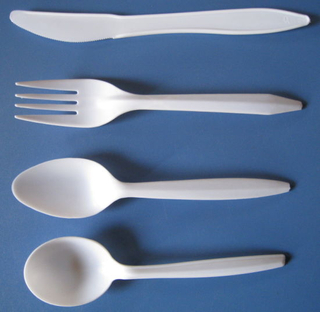 Disposable Plastic PP Dinnerware for Fast Food